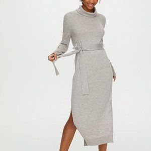 Aritzia Ono Belted Turtleneck Dress